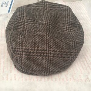 Mens Harvrige Quality Hats 100% Pure Wool Paperboy Vintage Cap / Hat Size Medium
